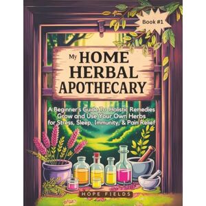 Fields, Hope My Home Herbal Apothecary: A Beginner’s Guide to Holistic Remedies Grow and Use Your Own Herbs for Stress, Sleep, Immunity & Pain Relief (My Home Herbal Apothecary Collection) Fields, Hope My Home Herbal Apothecary: A Beginner’s Guide to Holistic Remedies Grow and Use Your Own Herbs for Stress, Sleep, Immunity & Pain Relief (My Home Herbal Apothecary Collection)