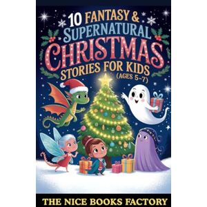 The Nice Books Factory 10 Fantasy & Supernatural Christmas Stories for Kids (Ages 5–7): Dragons, Elves, Snowmen and Life Lessons The Perfect Gift for Little Ones... with 10 Colouring Images! The Nice Books Factory 10 Fantasy & Supernatural Christmas Stories for Kids (Ages 5–7): Dragons, Elves, Snowmen and Life Lessons The Perfect Gift for Little Ones... with 10 Colouring Images!