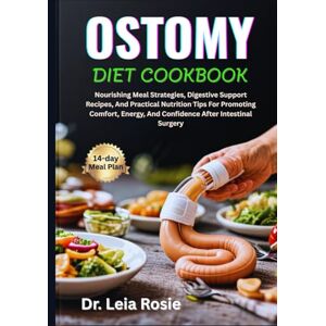 Rosie, Dr. Leia OSTOMY DIET COOKBOOK: Nourishing Meal Strategies, Digestive Support Recipes, And Practical Nutrition Tips For Promoting Comfort, Energy, And Confidence After Intestinal Surgery Rosie, Dr. Leia OSTOMY DIET COOKBOOK: Nourishing Meal Strategies, Digestive Support Recipes, And Practical Nutrition Tips For Promoting Comfort, Energy, And Confidence After Intestinal Surgery