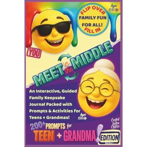 Charles, LouLou Meet in the Middle: An Interactive, Guided Family Keepsake Journal Packed with Prompts & Activities for Teens + Grandmas! Ages 13 & Up (Meet in the Middle / On the Flip Side) Charles, LouLou Meet in the Middle: An Interactive, Guided Family Keepsake Journal Packed with Prompts & Activities for Teens + Grandmas! Ages 13 & Up (Meet in the Middle / On the Flip Side)