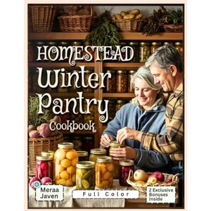 Javen, Meraa Homestead Winter Pantry Cookbook: Healthy Seasonal Recipes and Tested Preservation Essentials for Sustainable, Budget-Friendly Meals Year-Round Javen, Meraa Homestead Winter Pantry Cookbook: Healthy Seasonal Recipes and Tested Preservation Essentials for Sustainable, Budget-Friendly Meals Year-Round