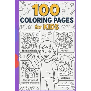 RASHEED, ABDUL Fairy Tails 100 Coloring Pages for Kids RASHEED, ABDUL Fairy Tails 100 Coloring Pages for Kids