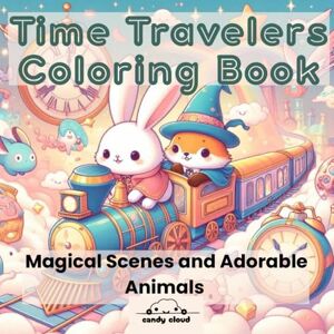Candy Time travelers coloring book: Magical scenes and adorable animals Candy Time travelers coloring book: Magical scenes and adorable animals