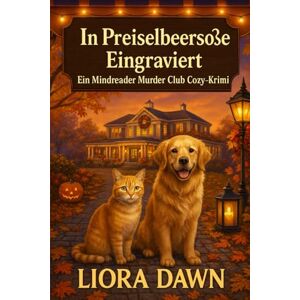 Dawn, Liora In Preiselbeersoße eingraviert: Ein Thanksgiving-Cozy-Krimi über feine Gesellschaft, Gedankenlesen und einen toten Spender (Die Mindreader Murder Club Mysteries) Dawn, Liora In Preiselbeersoße eingraviert: Ein Thanksgiving-Cozy-Krimi über feine Gesellschaft, Gedankenlesen und einen toten Spender (Die Mindreader Murder Club Mysteries)