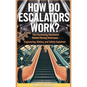 Delaney, Owen How Do Escalators Work?: The Fascinating Mechanics Behind Moving Staircases – Engineering, History, and Safety Explained (How It Works: The Science, Technology, and Engineering Series) Delaney, Owen How Do Escalators Work?: The Fascinating Mechanics Behind Moving Staircases – Engineering, History, and Safety Explained (How It Works: The Science, Technology, and Engineering Series)