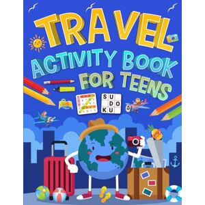 HMIOR, DERH Travel Activity Book For Teens: Holiday Puzzles & Games for Teens And Adults. Includes Coloring, Mazes, Word Scramble, Word Search, Sudoku and More! HMIOR, DERH Travel Activity Book For Teens: Holiday Puzzles & Games for Teens And Adults. Includes Coloring, Mazes, Word Scramble, Word Search, Sudoku and More!