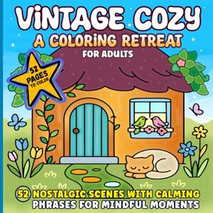 Publishing, 2Gs Vintage Cozy: A Coloring Retreat for Adults Publishing, 2Gs Vintage Cozy: A Coloring Retreat for Adults