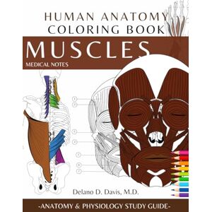 Davis M.D., Delano D. Human Anatomy Coloring Book: Muscles. Medical Notes Detailed Musculoskeletal Illustrations : Musculoskeletal Anatomy and Physiology Coloring Study Workbook. Davis M.D., Delano D. Human Anatomy Coloring Book: Muscles. Medical Notes Detailed Musculoskeletal Illustrations : Musculoskeletal Anatomy and Physiology Coloring Study Workbook.