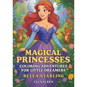 STARLING, BELLA Magical Princesses: A Whimsical Coloring Adventure for Girls: Discover the magic of Aurora, Stella, Marina, Ruby, and more – 60 delightful coloring pages! STARLING, BELLA Magical Princesses: A Whimsical Coloring Adventure for Girls: Discover the magic of Aurora, Stella, Marina, Ruby, and more – 60 delightful coloring pages!