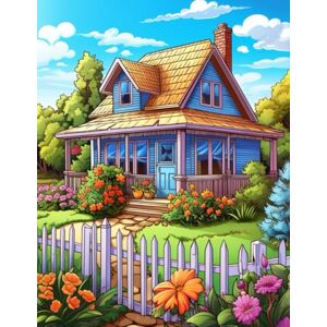 Santos, Nano Peaceful Nature – 500 pages talking about gardens houses and flowers coloring book for kids and adults.: Enter a storybook world of flowers and gardens. Santos, Nano Peaceful Nature – 500 pages talking about gardens houses and flowers coloring book for kids and adults.: Enter a storybook world of flowers and gardens.