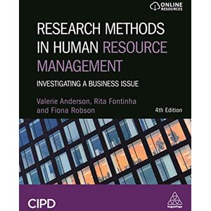 Anderson, Valerie Research Methods in Human Resource Management: Investigating a Business Issue Anderson, Valerie Research Methods in Human Resource Management: Investigating a Business Issue