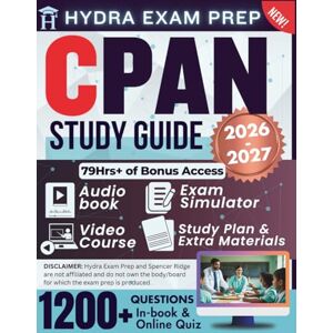 Ridge, Spencer CPAN Study Guide 2026-2027: Expanded Edition Comprising Detailed Review for Certified Post Anesthesia Nurse Certification, 1200+ Questions and Answers and 79+ Hours of E-Learning Access to Pass Ridge, Spencer CPAN Study Guide 2026-2027: Expanded Edition Comprising Detailed Review for Certified Post Anesthesia Nurse Certification, 1200+ Questions and Answers and 79+ Hours of E-Learning Access to Pass