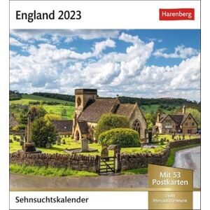Harenberg England Longing Calendar 2023: Weekly Calendar with 53 Postcards Harenberg England Longing Calendar 2023: Weekly Calendar with 53 Postcards