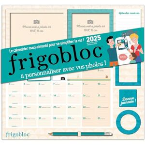 Collectif Frigobloc Mensuel 2025 Photos à personnaliser (de sept. 2024 à déc. 2025): Avec 1 crayon Collectif Frigobloc Mensuel 2025 Photos à personnaliser (de sept. 2024 à déc. 2025): Avec 1 crayon