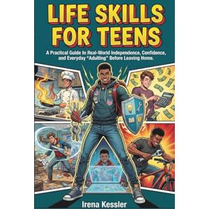 Kessler, Irena Life Skills for Teens: A Practical Guide to Real-World Independence, Confidence, and Everyday “Adulting” Before Leaving Home Kessler, Irena Life Skills for Teens: A Practical Guide to Real-World Independence, Confidence, and Everyday “Adulting” Before Leaving Home