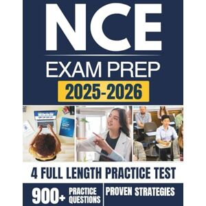 LEARNING, RXPRO NCE EXAM PREP 2025–2026: 900+ Practice Questions, Core Content Mastery, and Smart Strategies to Pass on your First Try LEARNING, RXPRO NCE EXAM PREP 2025–2026: 900+ Practice Questions, Core Content Mastery, and Smart Strategies to Pass on your First Try
