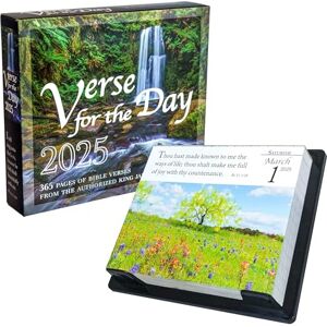 Mustard Seed Messages Verse for the Day Calendar 2025 Daily Bible Calendar with KJV Scripture 365 Pages Mustard Seed Messages Verse for the Day Calendar 2025 Daily Bible Calendar with KJV Scripture 365 Pages