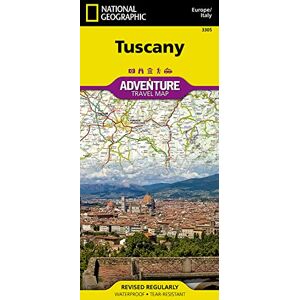 National Geographic Maps Tuscany Adventure Map by National Geographic – Waterproof Travel Map of Italy’s Tuscany Region with Florence, Siena, Wine Routes & Hill Towns – ... Map (National Geographic Adventure Map) National Geographic Maps Tuscany Adventure Map by National Geographic – Waterproof Travel Map of Italy’s Tuscany Region with Florence, Siena, Wine Routes & Hill Towns – ... Map (National Geographic Adventure Map)