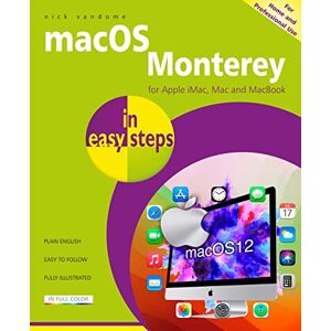 Vandome, Nick macOS Monterey in easy steps Vandome, Nick macOS Monterey in easy steps