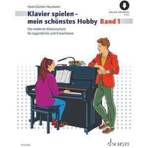 Heumann, Hans-Günter Klavierspielen mein schönstes Hobby: Die moderne Klavierschule für Jugendliche und Erwachsene. Vol. 1. piano. Heumann, Hans-Günter Klavierspielen mein schönstes Hobby: Die moderne Klavierschule für Jugendliche und Erwachsene. Vol. 1. piano.