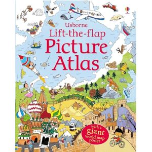 Alex Frith Lift the Flap Atlas: 1 (See Inside): with a giant world map poster Alex Frith Lift the Flap Atlas: 1 (See Inside): with a giant world map poster