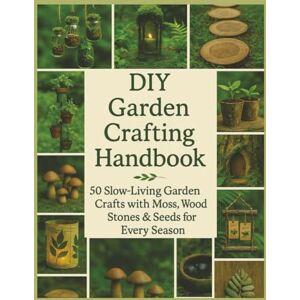 Alamad, Omar S. DIY Garden Crafting Handbook: 50 Slow-Living Garden Crafts with Moss, Wood, Stones and Seeds for Every Season (DIY Crafts) Alamad, Omar S. DIY Garden Crafting Handbook: 50 Slow-Living Garden Crafts with Moss, Wood, Stones and Seeds for Every Season (DIY Crafts)
