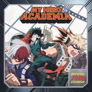 My Hero Academia Broschurkalender 2026: Wandplaner mit tollen Bildern aller Charaktere. Cooles Geschenk für Anime-Fans im Format 30,5 x 30,5 cm (aufgeklappt 30,5 x 61 cm) My Hero Academia Broschurkalender 2026: Wandplaner mit tollen Bildern aller Charaktere. Cooles Geschenk für Anime-Fans im Format 30,5 x 30,5 cm (aufgeklappt 30,5 x 61 cm)