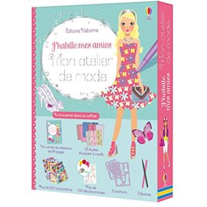Watt, Fiona J'habille mes amies Mon atelier de mode: Contient : 1 carnet, 25 feuilles de papier à motif, plus de 200 autocollants, plus de 100 décalcomanies, 3 pochoirs, 2 feutres Watt, Fiona J'habille mes amies Mon atelier de mode: Contient : 1 carnet, 25 feuilles de papier à motif, plus de 200 autocollants, plus de 100 décalcomanies, 3 pochoirs, 2 feutres