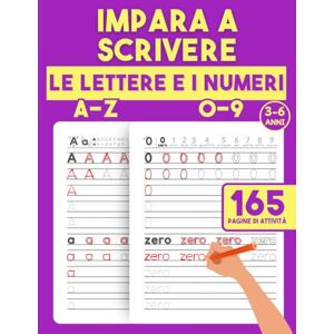 Books, NewGenKids Impara a Scrivere le Lettere A–Z e i Numeri 0–9: Quaderno di Tracciamento per Bambini 3–6 Anni con Pregrafismo, Scrittura e Motricità Fine Books, NewGenKids Impara a Scrivere le Lettere A–Z e i Numeri 0–9: Quaderno di Tracciamento per Bambini 3–6 Anni con Pregrafismo, Scrittura e Motricità Fine