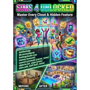 Clarke, Felix Sims 4 Unlocked: Master Every Cheat & Hidden Feature: Career cheats, build mode secrets, hidden objects & gameplay tips. Transform your Sims 4 experience with this complete guide. Clarke, Felix Sims 4 Unlocked: Master Every Cheat & Hidden Feature: Career cheats, build mode secrets, hidden objects & gameplay tips. Transform your Sims 4 experience with this complete guide.