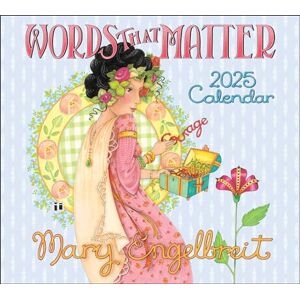 Engelbreit, Mary Mary Engelbreit's Words That Matter 2025 Deluxe Wall Calendar Engelbreit, Mary Mary Engelbreit's Words That Matter 2025 Deluxe Wall Calendar