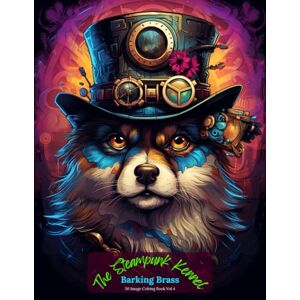 Publishing, Oley The Steampunk Kennel: Barking Brass Coloring Book Vol 4 Publishing, Oley The Steampunk Kennel: Barking Brass Coloring Book Vol 4