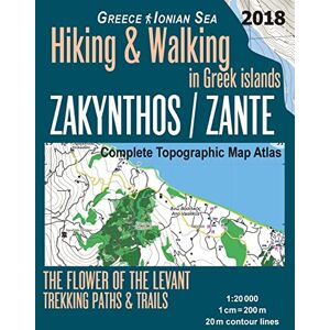 Mazitto, Sergio Zakynthos / Zante Complete Topographic Map Atlas 1:20000 Greece Ionian Sea Hiking & Walking in Greek Islands The Flower of the Levant Trekking Paths & ... Map (Hopping Greek Islands Travel Guide Maps) Mazitto, Sergio Zakynthos / Zante Complete Topographic Map Atlas 1:20000 Greece Ionian Sea Hiking & Walking in Greek Islands The Flower of the Levant Trekking Paths & ... Map (Hopping Greek Islands Travel Guide Maps)