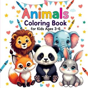Ahmed Animals Coloring Book for Kids Ages 3–6 Fun & Easy Coloring Pages for Toddlers and Preschoolers (50 Cute Baby Animal Designs) Ahmed Animals Coloring Book for Kids Ages 3–6 Fun & Easy Coloring Pages for Toddlers and Preschoolers (50 Cute Baby Animal Designs)