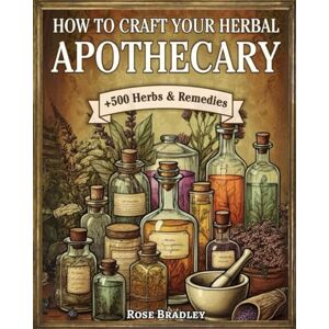 Bradley, Rose How to Craft Your Herbal Apothecary: 500+ Herbs and Natural Remedies for Everyday Health Your A-Z Guide to Make DIY Healing Tinctures, Teas, Decoctions, Syrups, Essential Oils, and More Bradley, Rose How to Craft Your Herbal Apothecary: 500+ Herbs and Natural Remedies for Everyday Health Your A-Z Guide to Make DIY Healing Tinctures, Teas, Decoctions, Syrups, Essential Oils, and More