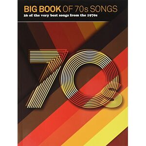Various Big Book of 70s Songs Piano Vocal Guitar Book Various Big Book of 70s Songs Piano Vocal Guitar Book