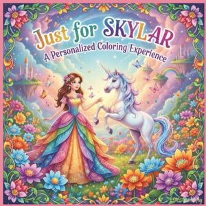 Bunting, L.K. Just for Skylar: A Personalized Coloring Experience: 50 total coloring pages 28 coloring pages featuring Skylar's name 22 coloring pages themed for girls (Personalized Coloring Book Series) Bunting, L.K. Just for Skylar: A Personalized Coloring Experience: 50 total coloring pages 28 coloring pages featuring Skylar's name 22 coloring pages themed for girls (Personalized Coloring Book Series)