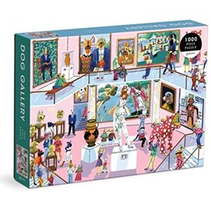 Galison 9780735372238 Dog Gallery 1000 Piece Puzzle, Multicoloured Galison 9780735372238 Dog Gallery 1000 Piece Puzzle, Multicoloured
