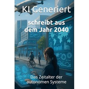 Generiert, KI schreibt aus dem Jahr 2040: Das Zeitalter der autonomen Systeme Autonome Steuerung, KI-Regierungen, Smart Cities, vollautomatisierte Wirtschaft, ... Autonome Systeme (Berichte aus der Zukunft) Generiert, KI schreibt aus dem Jahr 2040: Das Zeitalter der autonomen Systeme Autonome Steuerung, KI-Regierungen, Smart Cities, vollautomatisierte Wirtschaft, ... Autonome Systeme (Berichte aus der Zukunft)