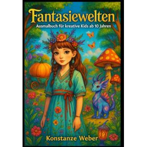 Weber Fantasiewelten: Ausmalbuch für kreative Kids ab 10 Jahren Weber Fantasiewelten: Ausmalbuch für kreative Kids ab 10 Jahren