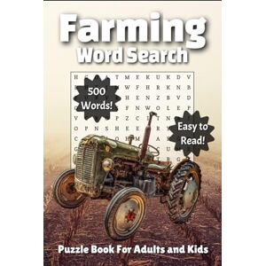Hughy, Dilly Farming Word Search: Fun Farm Themed Brain Teaser Puzzle Book in Large Print for Every Generation (Puzzle Quest) Hughy, Dilly Farming Word Search: Fun Farm Themed Brain Teaser Puzzle Book in Large Print for Every Generation (Puzzle Quest)