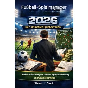 Diorio, Steven J. Football Game Manager 2026: Der ultimative Spieleleitfaden: Meistern Sie Strategien, Taktiken, Spielerentwicklung und Gewinntechniken. Diorio, Steven J. Football Game Manager 2026: Der ultimative Spieleleitfaden: Meistern Sie Strategien, Taktiken, Spielerentwicklung und Gewinntechniken.