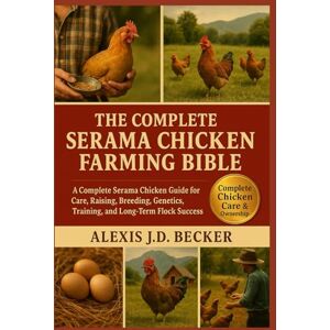 Becker THE COMPLETE SERAMA CHICKEN FARMING BIBLE: A Complete Serama Chicken Guide for Care, Raising, Breeding, Genetics, Training, and Long-Term Flock Success Becker THE COMPLETE SERAMA CHICKEN FARMING BIBLE: A Complete Serama Chicken Guide for Care, Raising, Breeding, Genetics, Training, and Long-Term Flock Success
