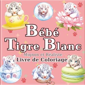 SAKI Bébé Tigre Blanc: Livre de Coloriage de Tigres Blancs Mignons et Réalistes pour Adultes : 50 belles illustrations pour un moment de détente et ... Voyage de l'Artiste dans un Monde Minuscule) SAKI Bébé Tigre Blanc: Livre de Coloriage de Tigres Blancs Mignons et Réalistes pour Adultes : 50 belles illustrations pour un moment de détente et ... Voyage de l'Artiste dans un Monde Minuscule)