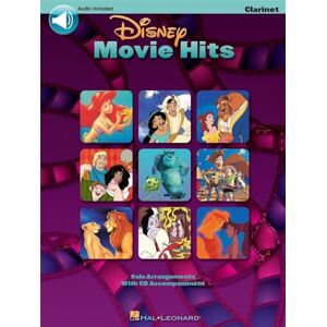 Various Disney Movie Hits Clarinet ((Book/Online Audio)) (Includes Online Access Code): Instrumental Play-Along Clarinet Various Disney Movie Hits Clarinet ((Book/Online Audio)) (Includes Online Access Code): Instrumental Play-Along Clarinet