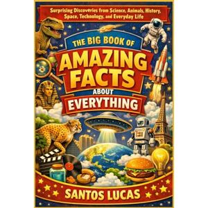 LUCAS, SANTOS THE BIG BOOK OF AMAZING FACTS ABOUT EVERYTHING: Surprising Discoveries from Science, Animals, History, Space, Technology, and Everyday Life LUCAS, SANTOS THE BIG BOOK OF AMAZING FACTS ABOUT EVERYTHING: Surprising Discoveries from Science, Animals, History, Space, Technology, and Everyday Life