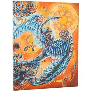 Paperblanks 2026 Skybird (Birds of Happiness) Ultra 12-month Vertical Softcover Flexi Dayplanner 2026 (Elastic Band Closure) Paperblanks 2026 Skybird (Birds of Happiness) Ultra 12-month Vertical Softcover Flexi Dayplanner 2026 (Elastic Band Closure)