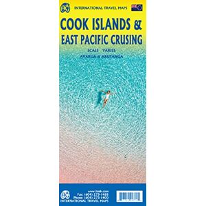 Cook Islands / Eastern Pacific Cruising: ITM Travel Reference Map Cook Islands / Eastern Pacific Cruising: ITM Travel Reference Map