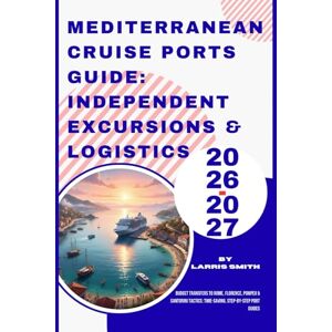 Smith, Larris Mediterranean Cruise Ports Guide: Independent Excursions & Logistics 2026-2027: Budget Transfers to Rome, Florence, Pompeii & Santorini Tactics: ... Smith’s Cruise & Travel Companion Series) Smith, Larris Mediterranean Cruise Ports Guide: Independent Excursions & Logistics 2026-2027: Budget Transfers to Rome, Florence, Pompeii & Santorini Tactics: ... Smith’s Cruise & Travel Companion Series)