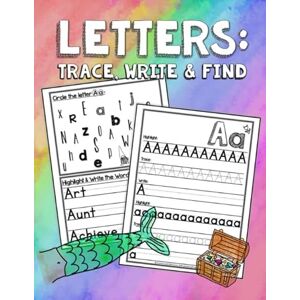 Griff, Krystal Letters: Trace, Write & Find Griff, Krystal Letters: Trace, Write & Find